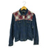 ギャップ Gap チェック柄切替デニムジャケット レディース JPN:L