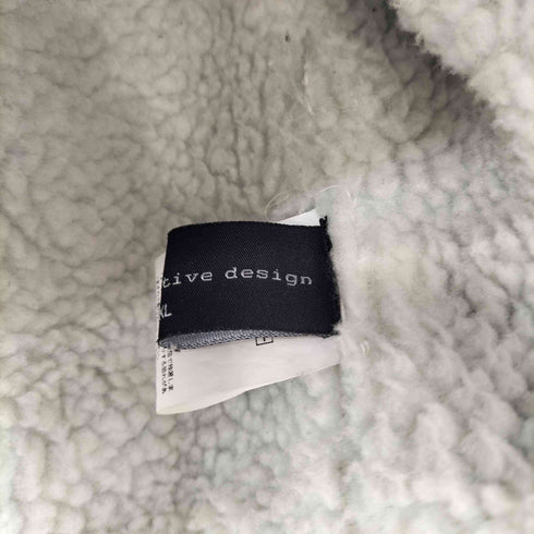 ネオス NEOS ADDICTIVE DESIGN ビッグシルエット 裏ボア バルーンスリーブ コート メンズ JPN:XL