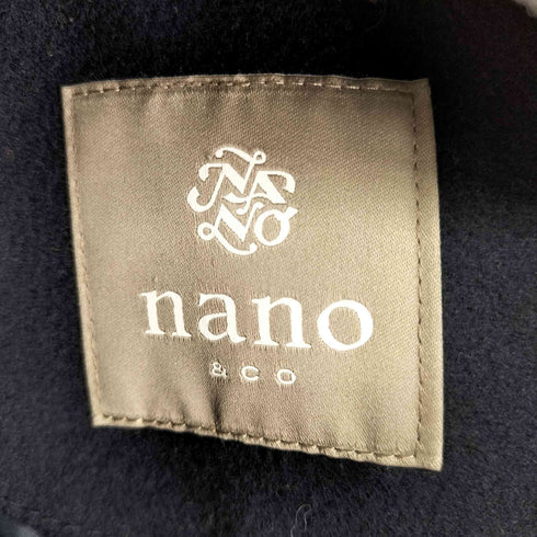 ナノアンドコー NANO&CO ライトメルトン チェスターコート メンズ JPN:M