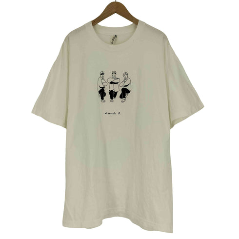 トリオ プリント S/S Tシャツ メンズ import:XL