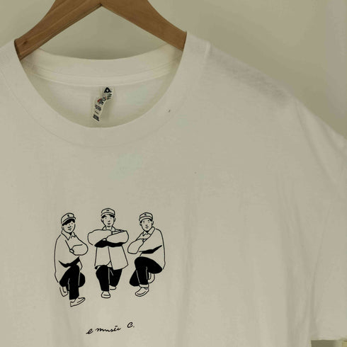 トリオ プリント S/S Tシャツ メンズ import:XL