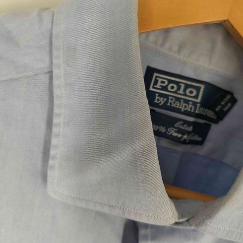 ポロバイラルフローレン Polo by RALPH LAUREN Estate Two-Ply Cotton ノーポニー ワイドカラーシャツ メンズ 42-84