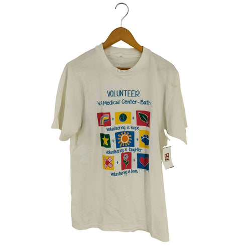 90s フロントプリント ボランティアTシャツ @1994 Campus Creation メンズ
