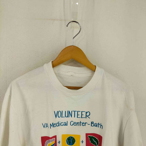 90s フロントプリント ボランティアTシャツ @1994 Campus Creation メンズ