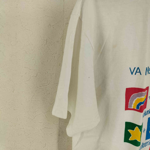 90s フロントプリント ボランティアTシャツ @1994 Campus Creation メンズ