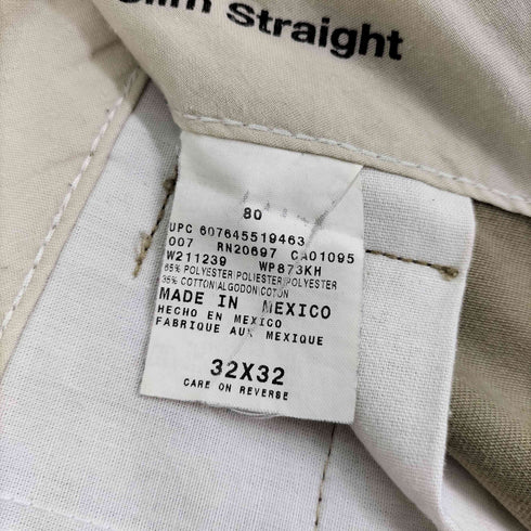 ディッキーズ Dickies SLIM STRAIGHT ワークパンツ メンズ 32X32