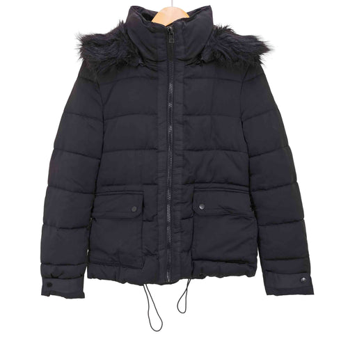 ザラ ZARA Water Resistant Puffer Jacket レディース JPN:M