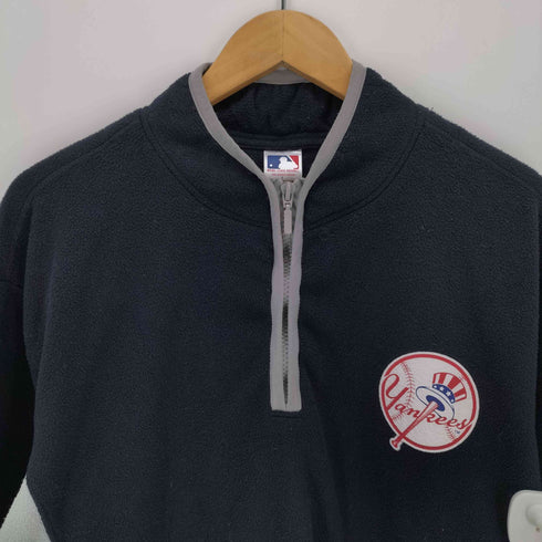 エムエルビー MLB ハーフジップフリースプルオーバー メンズ JPN:L