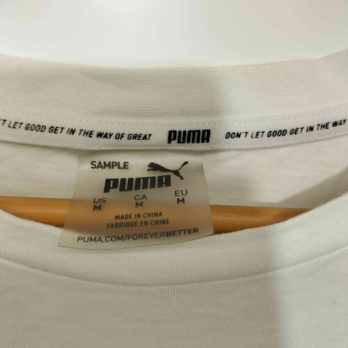 プーマ PUMA フロントロゴプリント半袖tシャツ メンズ m