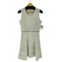 サンドロパリ sandro PARIS MINI DRESS レース切替ワンピース ドレス レディース EUR:40