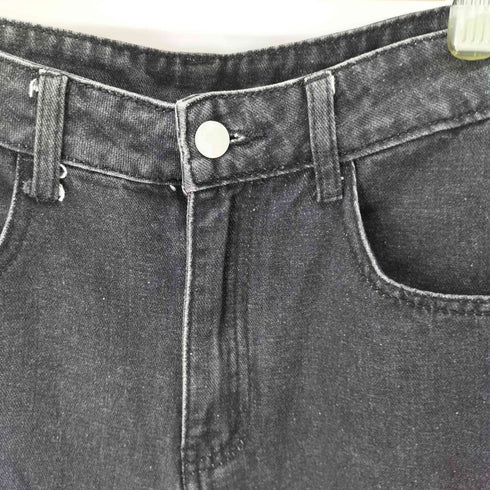 ダメージクラッシュデニムパンツ レディース ONE SIZE