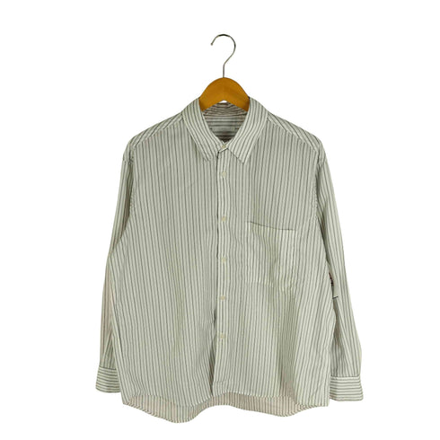 ウィム バイ リドム WYM LIDNM TENCEL STRIPE WIDE SHIRT メンズ JPN:M