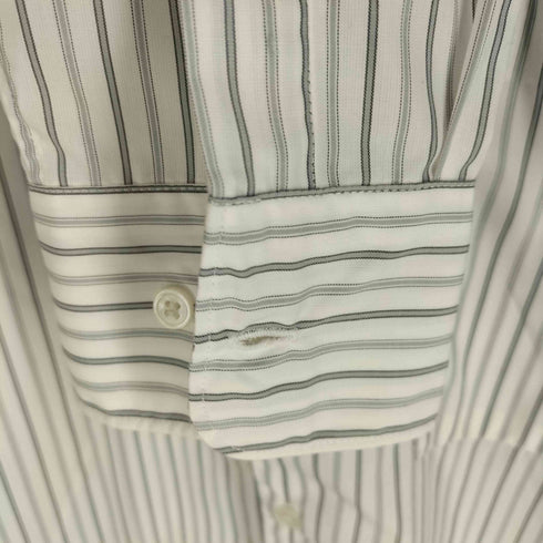 ウィム バイ リドム WYM LIDNM TENCEL STRIPE WIDE SHIRT メンズ JPN:M
