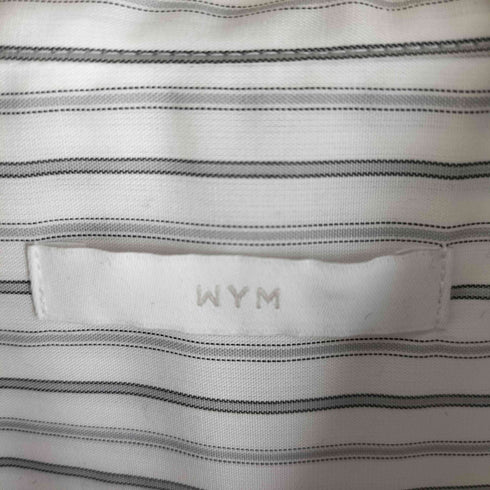 ウィム バイ リドム WYM LIDNM TENCEL STRIPE WIDE SHIRT メンズ JPN:M