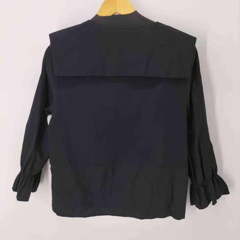 ザラ ZARA ビッグカラーブラウス レディース import:M