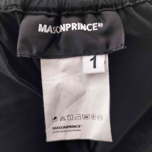 メゾンプリンス mason prince サイドライン ナイロンパンツ トラックパンツ メンズ JPN:1