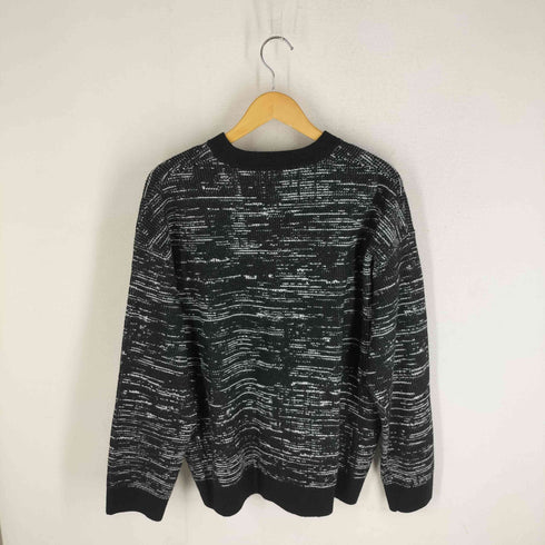 ザラ ZARA クルーネック アクリル ニット メンズ import:L