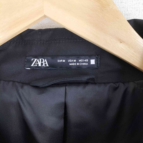 ザラ ZARA BELTED DOUBLE BREASTED TRENCH メンズ import:M