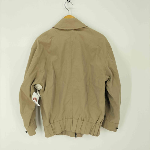 バーバリー BURBERRY UK6サイズ 現行タグ ティッシ期 スウィングトップ ブルゾン 裏地チェック ダブルジップ ロゴ無し メンズ UK6