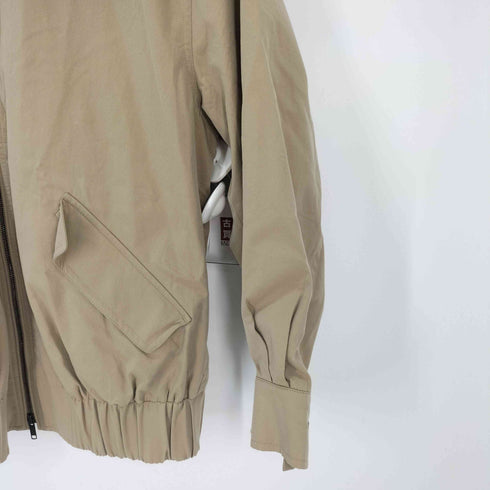 バーバリー BURBERRY UK6サイズ 現行タグ ティッシ期 スウィングトップ ブルゾン 裏地チェック ダブルジップ ロゴ無し メンズ UK6