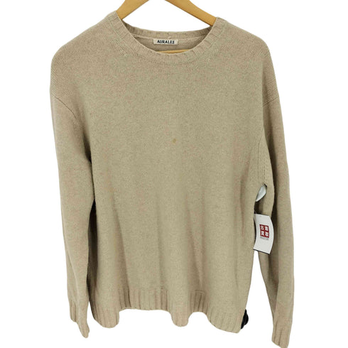 オーラリー AURALEE COTTON WOOL CASHMERE KNIT P/O メンズ 3