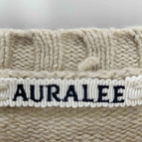 オーラリー AURALEE COTTON WOOL CASHMERE KNIT P/O メンズ 3