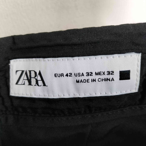 ザラ ZARA リンクルエフェクト カーゴパンツ メンズ US:32-33