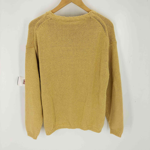 ビューティーアンドユースユナイテッドアローズ BEAUTY & YOUTH UNITED ARROWS リサイクルコットン ローゲージ クルーネック ニット -ウォッシャブル- メンズ JPN:M