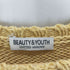 ビューティーアンドユースユナイテッドアローズ BEAUTY & YOUTH UNITED ARROWS リサイクルコットン ローゲージ クルーネック ニット -ウォッシャブル- メンズ JPN:M