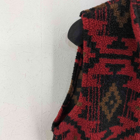 CHEYENNE COLLECTION MADE IN CANADA コンチョボタン ネイティブ柄ボアベスト レディース import:XL