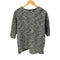 cussil メランジツイードタッチボーダーハーフスリーブTシャツ レディース JPN:S