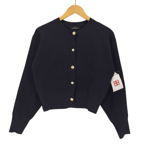 ユナイテッドアローズグリーンレーベルリラクシング UNITED ARROWS green label relaxing ビジューが華やかなカーディガン レディース FREE