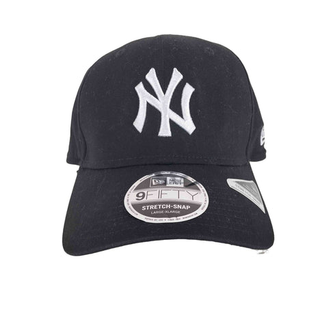 ニューエラ NEW ERA NY ヤンキース ベースボールキャップ メンズ LARGE - EX