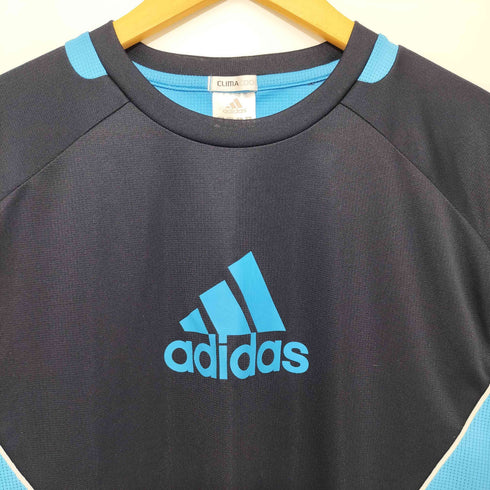 アディダス adidas Y2K パフォーマンスロゴ バイカラーゲームトップス メンズ L