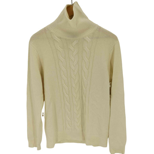 トゥモローランドトリコ TOMORROWLAND tricot ウールカシミヤ ケーブルタートルネックニット メンズ JPN:S
