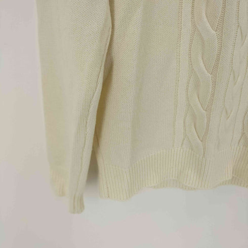 トゥモローランドトリコ TOMORROWLAND tricot ウールカシミヤ ケーブルタートルネックニット メンズ JPN:S