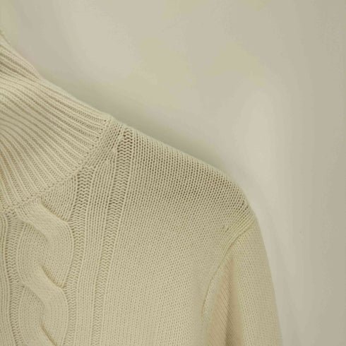 トゥモローランドトリコ TOMORROWLAND tricot ウールカシミヤ ケーブルタートルネックニット メンズ JPN:S