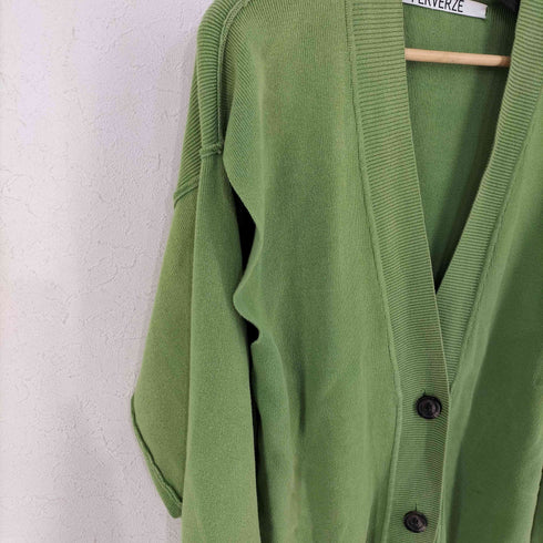 パーバーズ PERVERZE Crash Wide Knit Cardigan レディース FREE