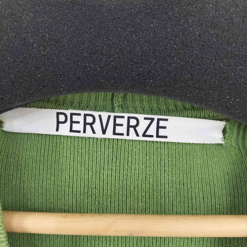 パーバーズ PERVERZE Crash Wide Knit Cardigan レディース FREE