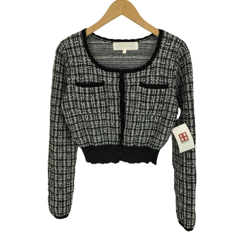 リエンダ rienda 23AW ツイード Knit CD TOP レディース FREE