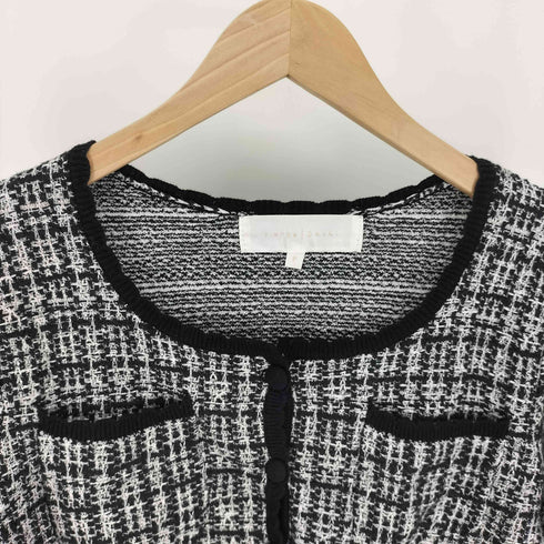 リエンダ rienda 23AW ツイード Knit CD TOP レディース FREE