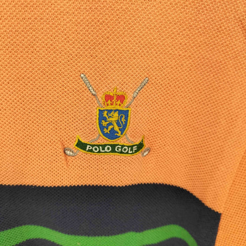 ポロゴルフラルフローレン POLO GOLF RALPH LAUREN ハーフジップS/S ポロシャツ メンズ import:L