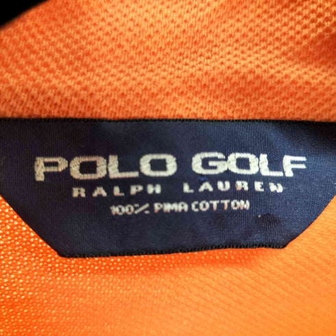 ポロゴルフラルフローレン POLO GOLF RALPH LAUREN ハーフジップS/S ポロシャツ メンズ import:L