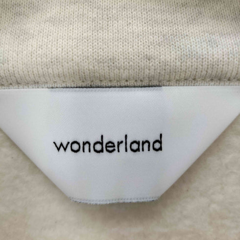 ワンダーランド WONDERLAND Half zip sweat メンズ 0