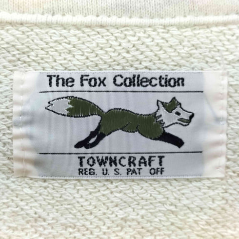 フリークスストア FREAKS STORE TOWNCRAFT THE FOX COLLECTION ハーフジップスウェット メンズ JPN:M