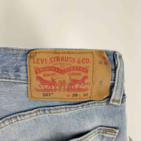 リーバイス Levis 501 Original Fit Womens Jeans ストレッチ ボタンフライ デニムパンツ レディース W28 L30