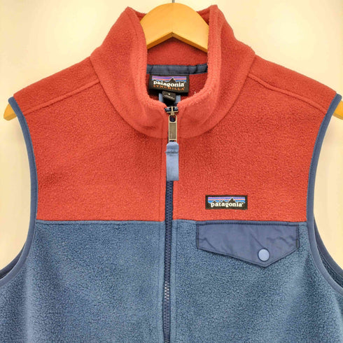パタゴニアシンチラ PATAGONIA SYNCHILLA 18AW バイカラー ジップアップ フリース ベスト メンズ import:S