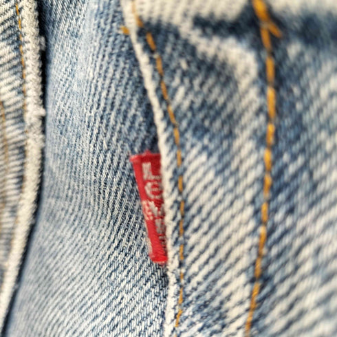 リーバイス Levis 90s USA製 ボタン裏650 ジップアップデニムパンツ 506 メンズ W36