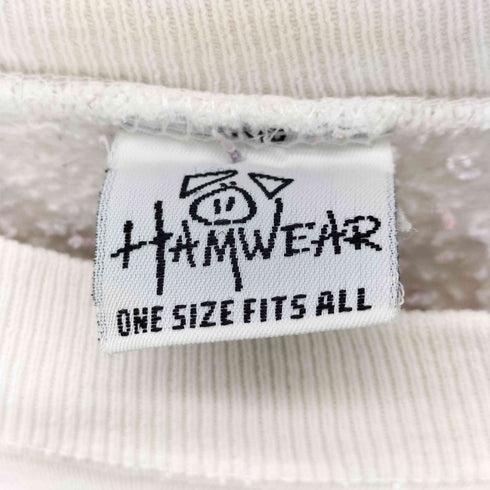 HAMWEAR USA製 両面イラストプリントスウェット メンズ ONE SIZE