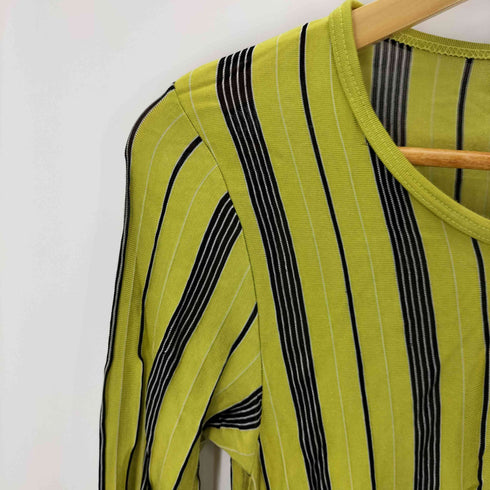 アーペーセー A.P.C. L/S ストライプ ヘンリーネック カットソー レディース JPN:S